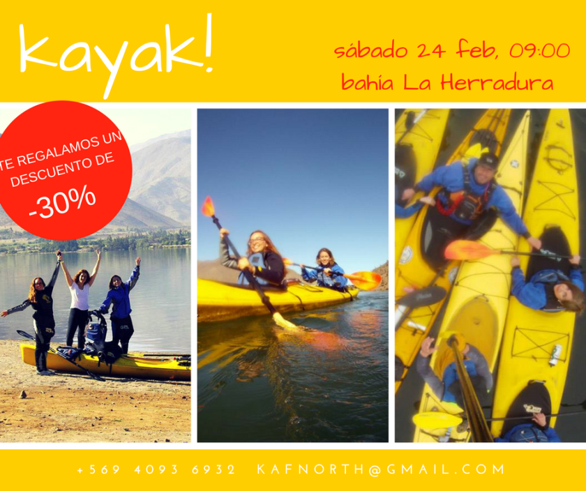 kayak en La Herradura!